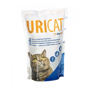Żwirek podłoże do pobierania moczu kotów Uricat 400 ml