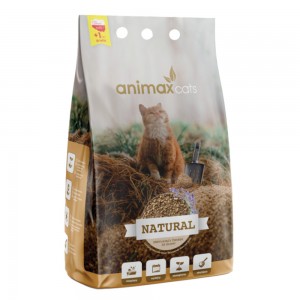 Żwirek ze słomy Animax Country Natural zbrylający kruszon...