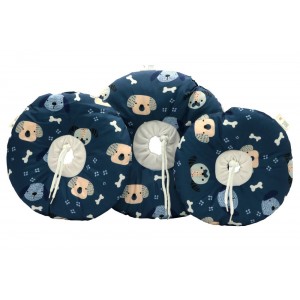 Kołnierz pooperacyjny dla kota Fit4Pets typu pączek wzór 4