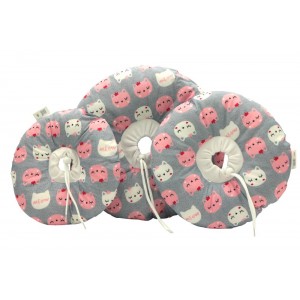 Kołnierz pooperacyjny dla kota Fit4Pets typu pączek wzór 6