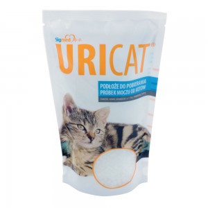 Żwirek podłoże do pobierania moczu kotów Uricat