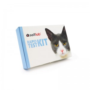 Szybki test na zakaźne zapelenie jelit u kotów Selflab