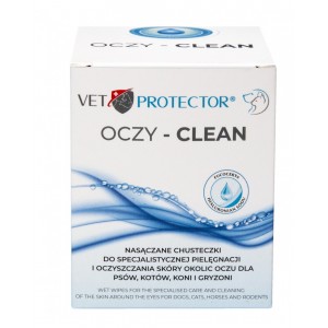 Vet Protector® Oczy – Clean chusteczki do oczyszczania...